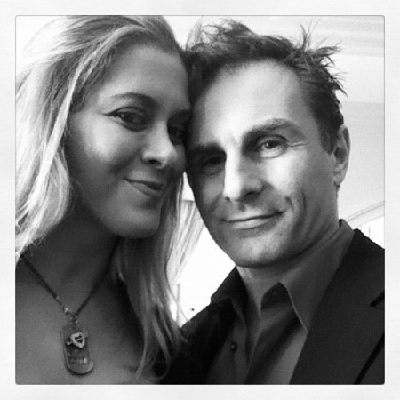 Peter Arpesella with his wife, Annie Wood